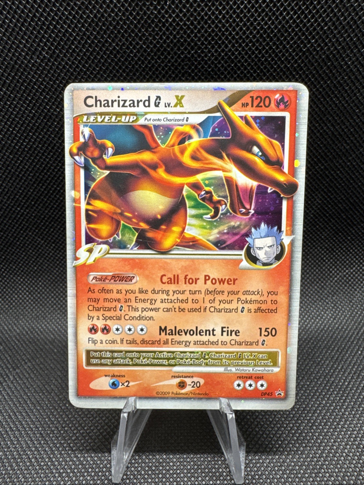 Pokémon TCG Charizard G LV.X DP45 Holo Promo Card LP Condition