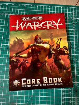 WARHAMMER Age of Sigmar WARCRY Core Rules paperback used tabletop game RPG