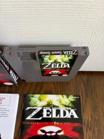 NES The Legend of Zelda Ganon's Revenge completo di manuale e mappe