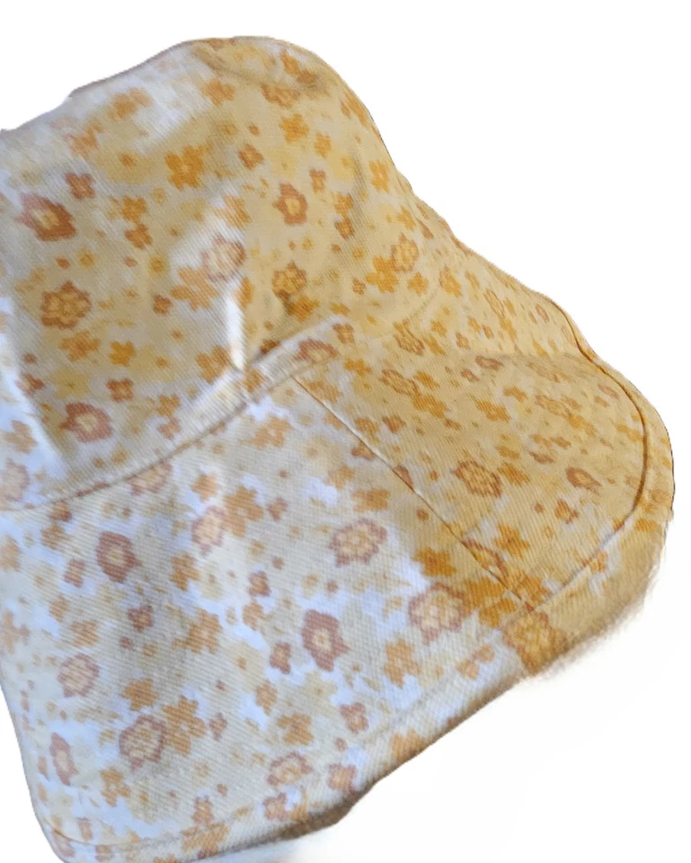 Falta de Color Anthropologie Sombrero Cubo, Floral Sol, Playa, Jardín Nuevo con Etiquetas Talla L/XL Mujeres Foto 3 de 4