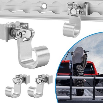 Single Fitting Endfittinge Endbeschlag für Airlineschiene mit Haken Zurrschiene