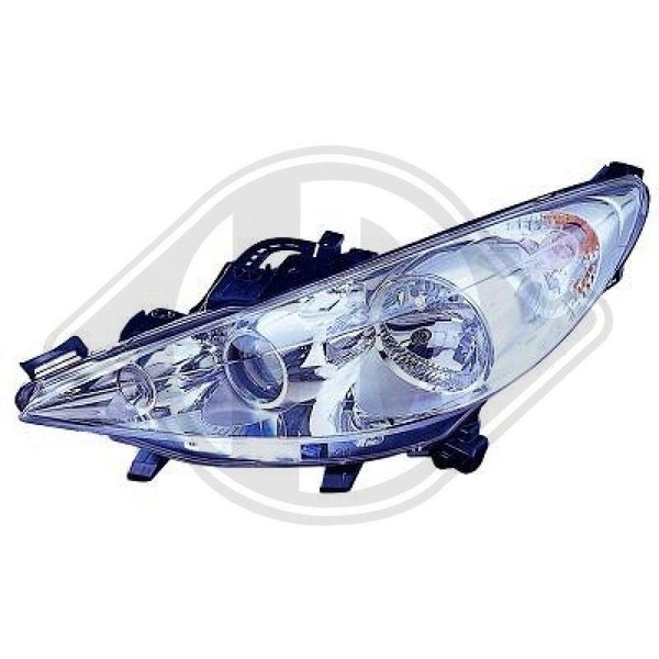 Hauptscheinwerfer Diederichs 4226082 Hd Priority Parts FüR Peugeot Rechts-image