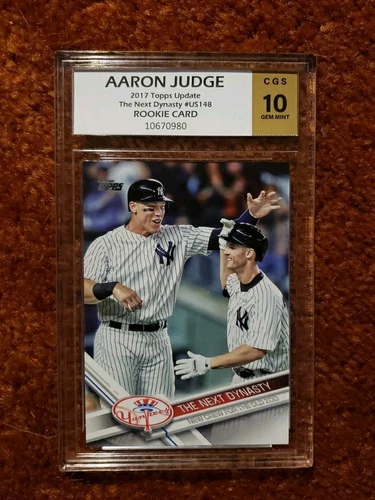 *AARON JUDGE* 2017 Topps Update #US148 *CGS 10* RC Rookie Card New York Yankees