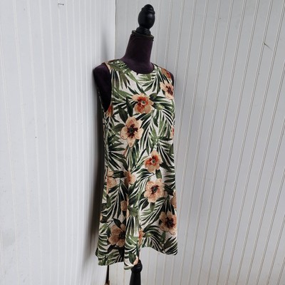 knee length dresses for ladies Linen Sleeveless Dress | Women's Spring Dresses main image 1
