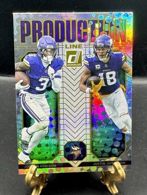 Vikings Justin Jefferson Jordan Addison 2025 Donruss - Production
