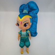 Nickelodeon Shimmer and Shine Shine Plush Doll Large 20 Inch Pillow Buddy Teal