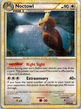 Noctowl Holo Rare HeartGold SoulSilver 8/123 HP on eBay