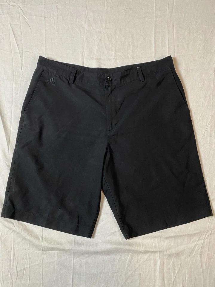 Adidas Climalite Performance Golf Shorts Men's Size 36 Black (1171) - Image 1 of 4