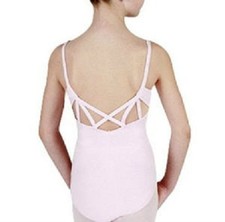 Capezio 9904 Adult Extra Small 2-4 Pink Strappy Back Cami Leotard