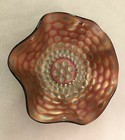 Fenton Carnival Coin Spot 7" Bowl ruffled — photo 7