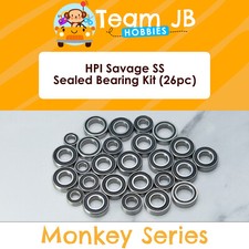 HPI Savage SS, 21, 25, SS 4.6, X - 26 Pcs Rubber Sealed Bearings Kit