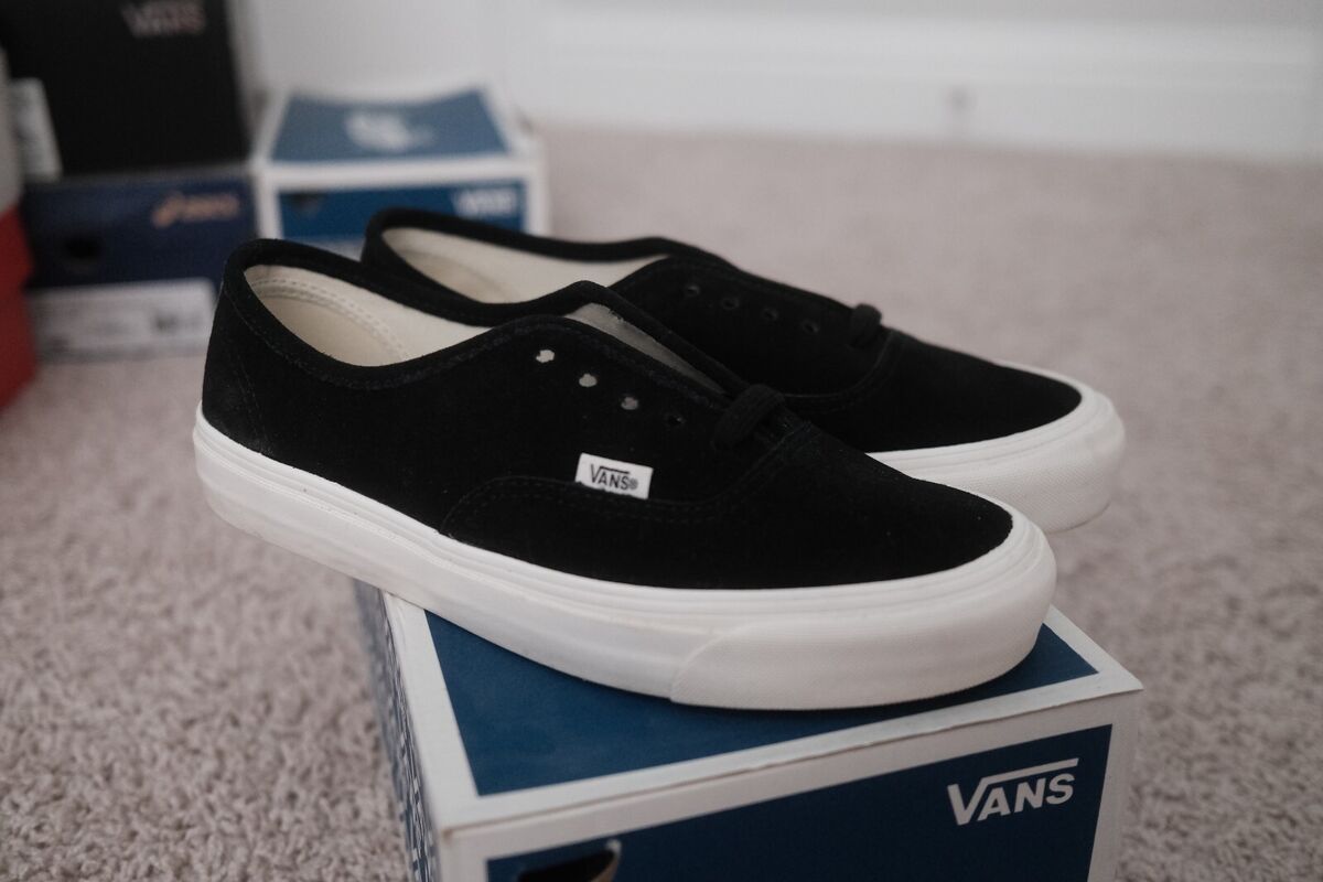 Vans Vault OG Authentic LX Black Suede 8 | eBay Vans Vault OG Authentic LX Black Suede 8 | eBay