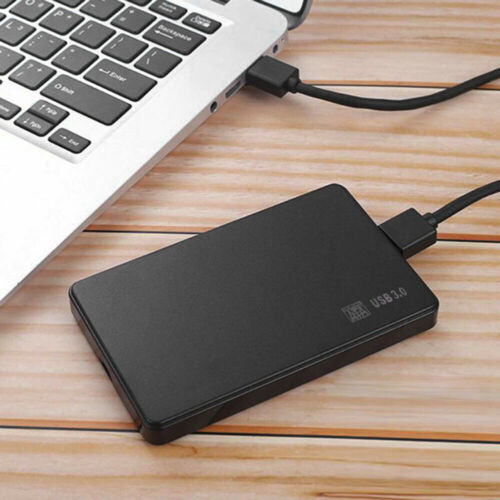 USB 3.0 Portable External Hard Drive Disk Slim SATA Storage Device Case - Picture 5 of 10