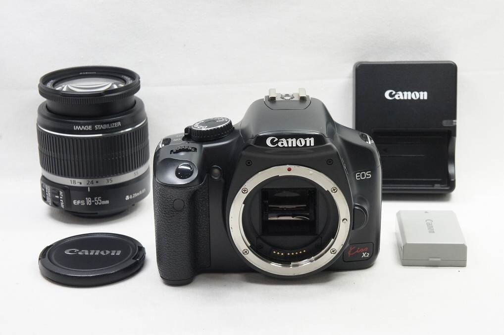 Canon EOS Kiss X2 / Rebel XSi / 450D 12.2MP Camera w/ EF-S