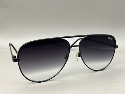 Quay High Key 126 Sunglasses Frames Only Womens Aviator Black - Main Image