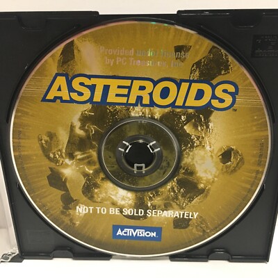 Asteroids (Windows  PC CD-ROM, 1998, Activision) Disc Only