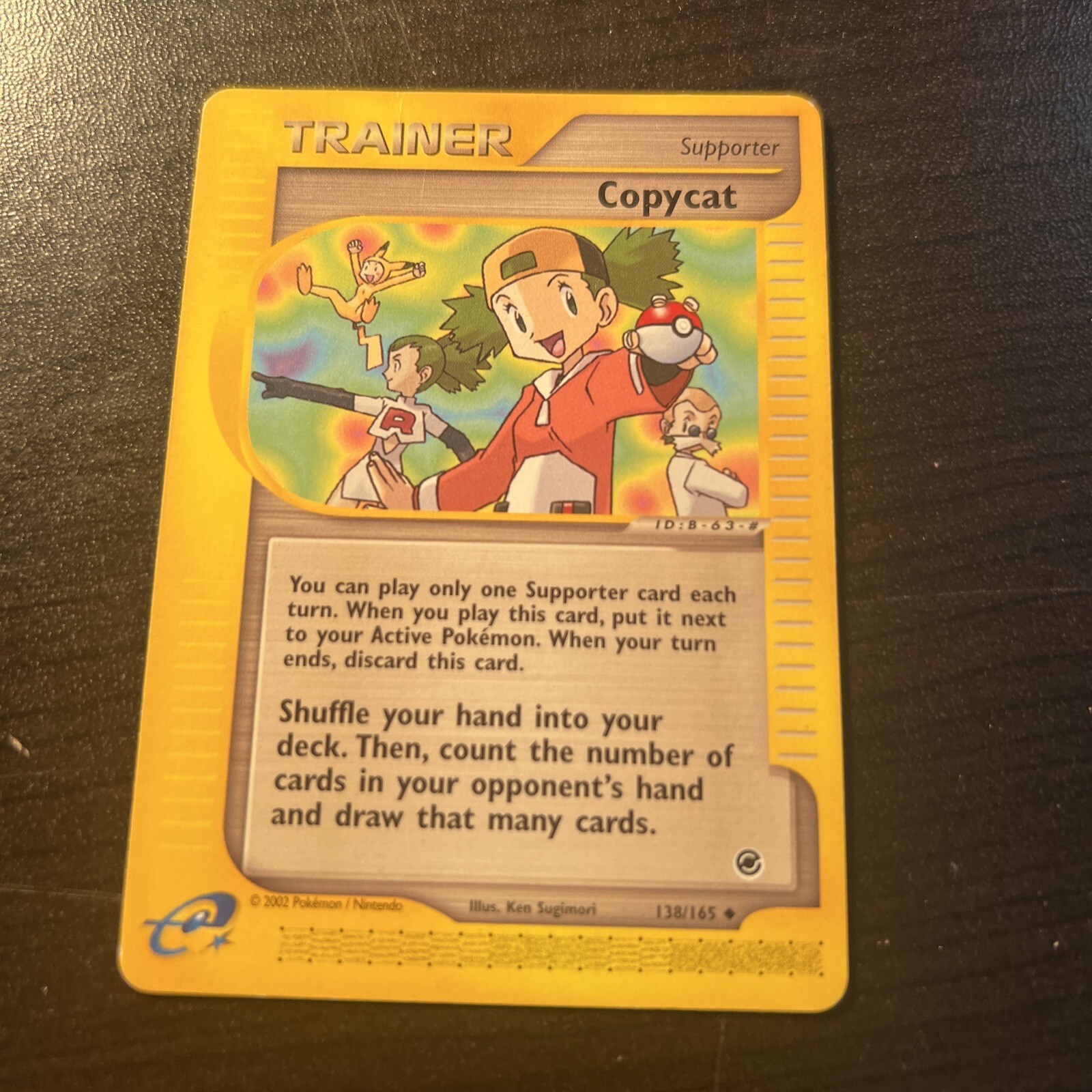 2002 E-Reader Pokemon Copycat 138/165 Expedition Uncommon Trainer NM P6