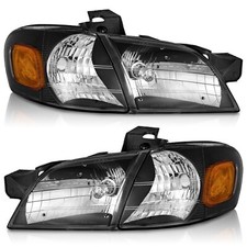 Pair Headlightscorner Lamps For 1997-2005 Chevy Venture Pontiac Montana Halogen
