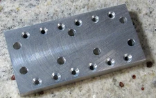 Telecaster Vintage/Modern Bridge String Hole Drilling Guide USA Luthier Made 