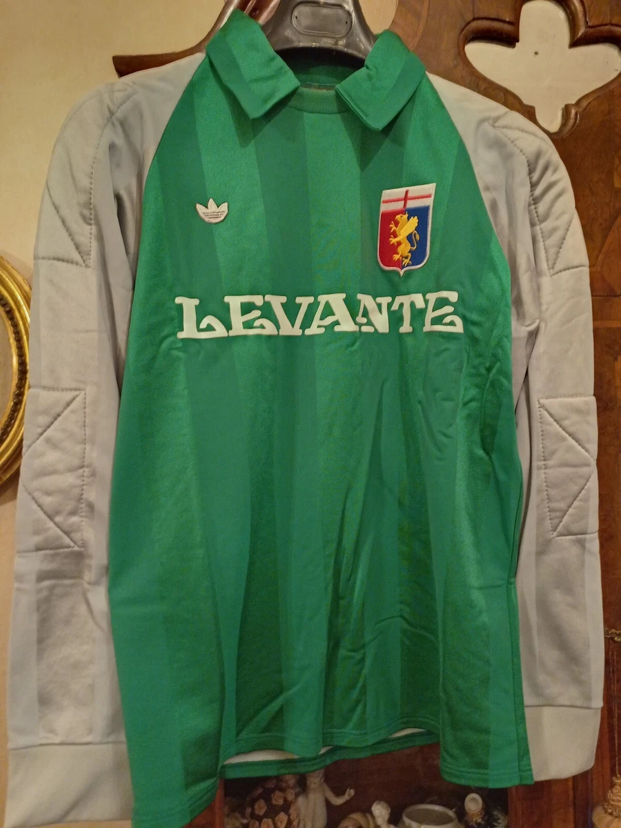 MAGLIA GENOA CALCIO PORTIERE LEVANTE VINTAGE ADIDAS SHIRT JERSEY