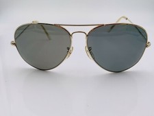 Vintage Robert Elliot Scooter Gilt Gold Metal Pilot Sunglasses Japan Frames