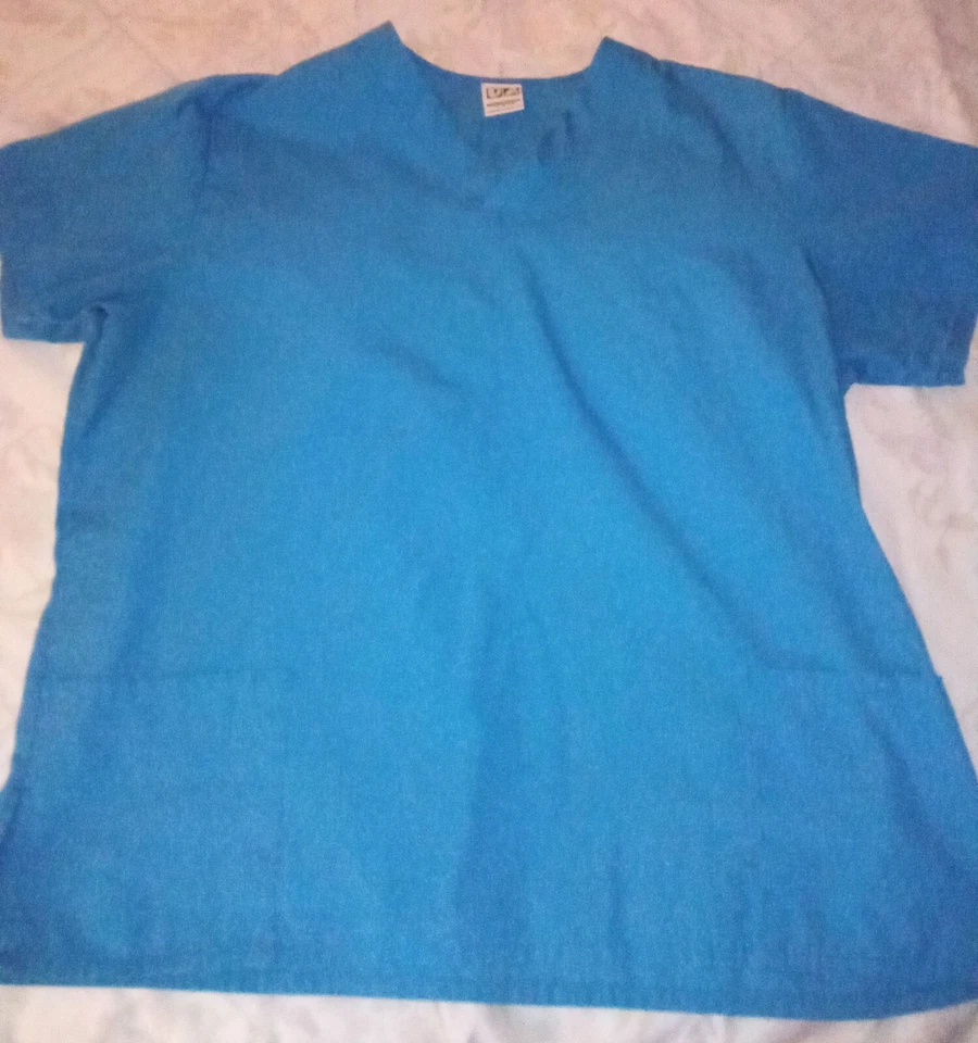 Женская синяя верхняя одежда для скрабов Uniform Advantage XL / медицинская / для ведения домашнего хозяйства - Изображение 3 из 4