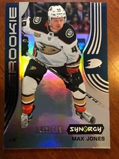 19-20 UD Synergy Blue Rookie Parallel 41 Max Jones /399