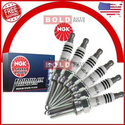 SET OF 6 Spark Plugs NGK Iridium IX Spark Plug 93175 For Acura