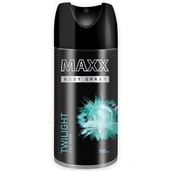 Maxx Deodorant Spray, Body Spray 150 ML TWILIGHT FOR MEN (PACK OF 12