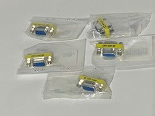 5 Pack - DB9 D-SUB 9-Pin RS232 Serial Female Gender Changer Coupler Adapter New