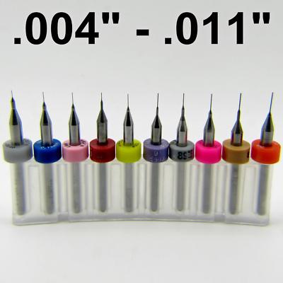#68 Diameter Solid Carbide Micro Drill 1//8/" Shank Kyocera #105-0310.400 .0310/"