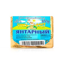 Schmelzkäse - Jantarnyj 100 g Сыр плавленый 50 % Fett geräuchert