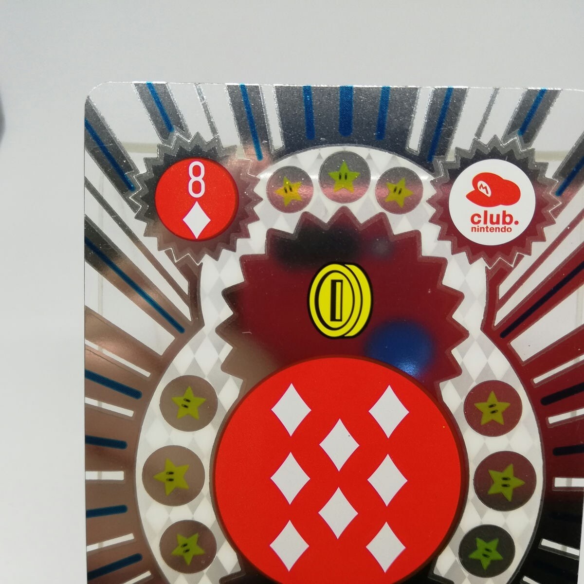 8 Coin Dia Premium Mario Trump Official Club Nintendo Collection