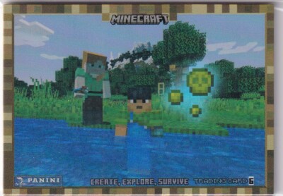 Panini Minecraft 3 Create, Explore, Survive Card Nr. 6