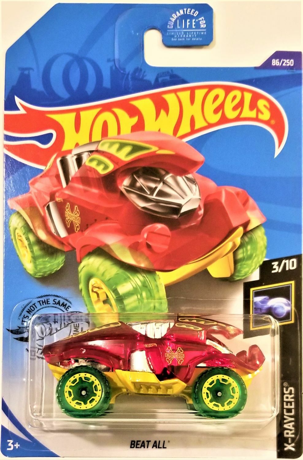 Hot Wheels - 2020 X-Raycers 3/10 Beat All 86/250 (BBGLN64)