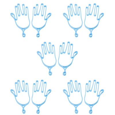  10 Stück kreative Golfhandschuhständer Golfhandschuhhalter Tragbare
