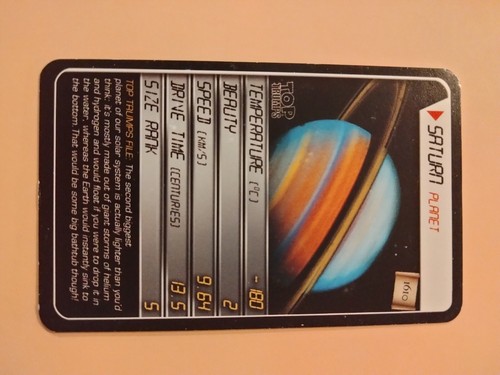 2008 Top Trumps cards SPACE🌑 (you pick) single cards Free Shipping - Picture 28 of 31