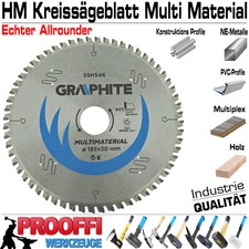 Kreissägeblatt Sägeblatt Ø 185 mm Allround Allesschneider Multi Cut Laser