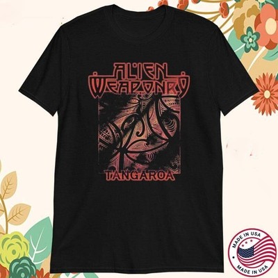 Alien Weaponry Band Cotton Black Full Size T-shirts BL889