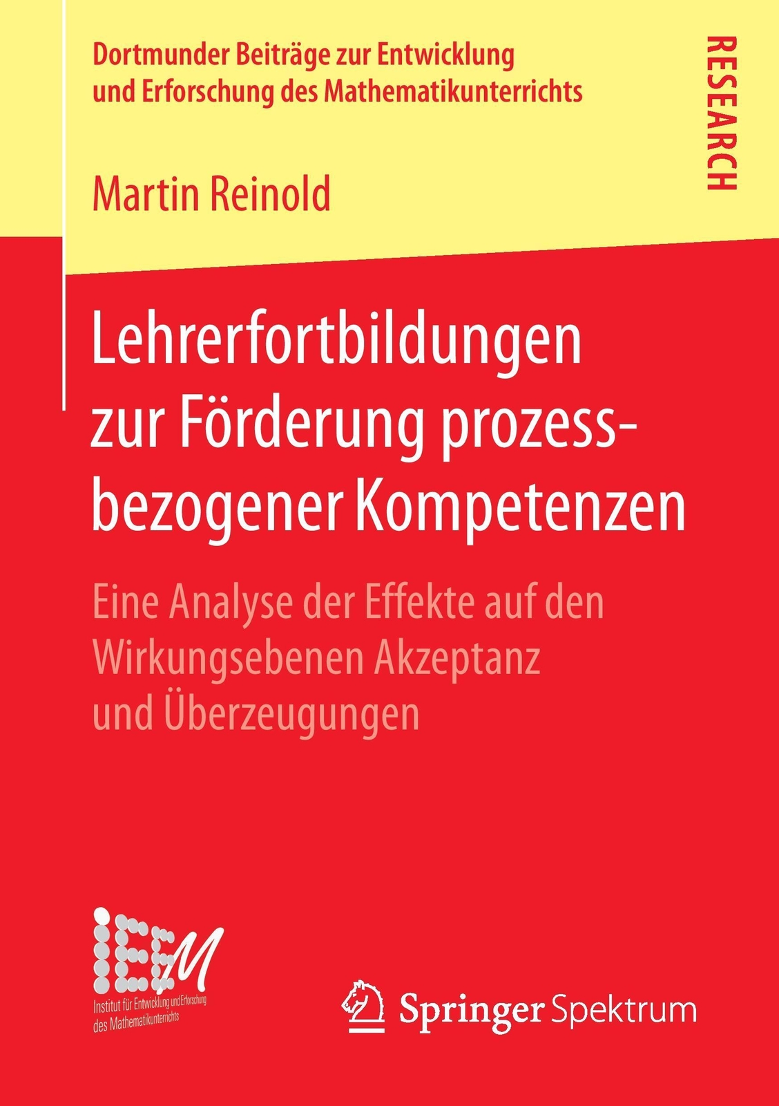 Thumbnail - Lehrerfortbildungen Zur Förderung Prozessbezogener Kompetenzen Martin