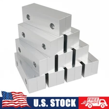 10 Pack (20pcs)  6 x 2 x 1" Machinable Standard Soft Jaws Set Fits Kurt 6" Vises