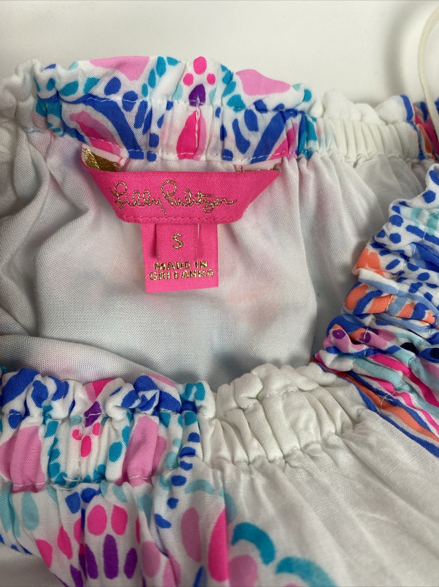 lilly pulitzer fawna off the shoulder dress NWT LILLY PULITZER SIZE SMALL FAWNA OFF-THE-SHOULDER DRESS *SEASIDE SHINDIG*