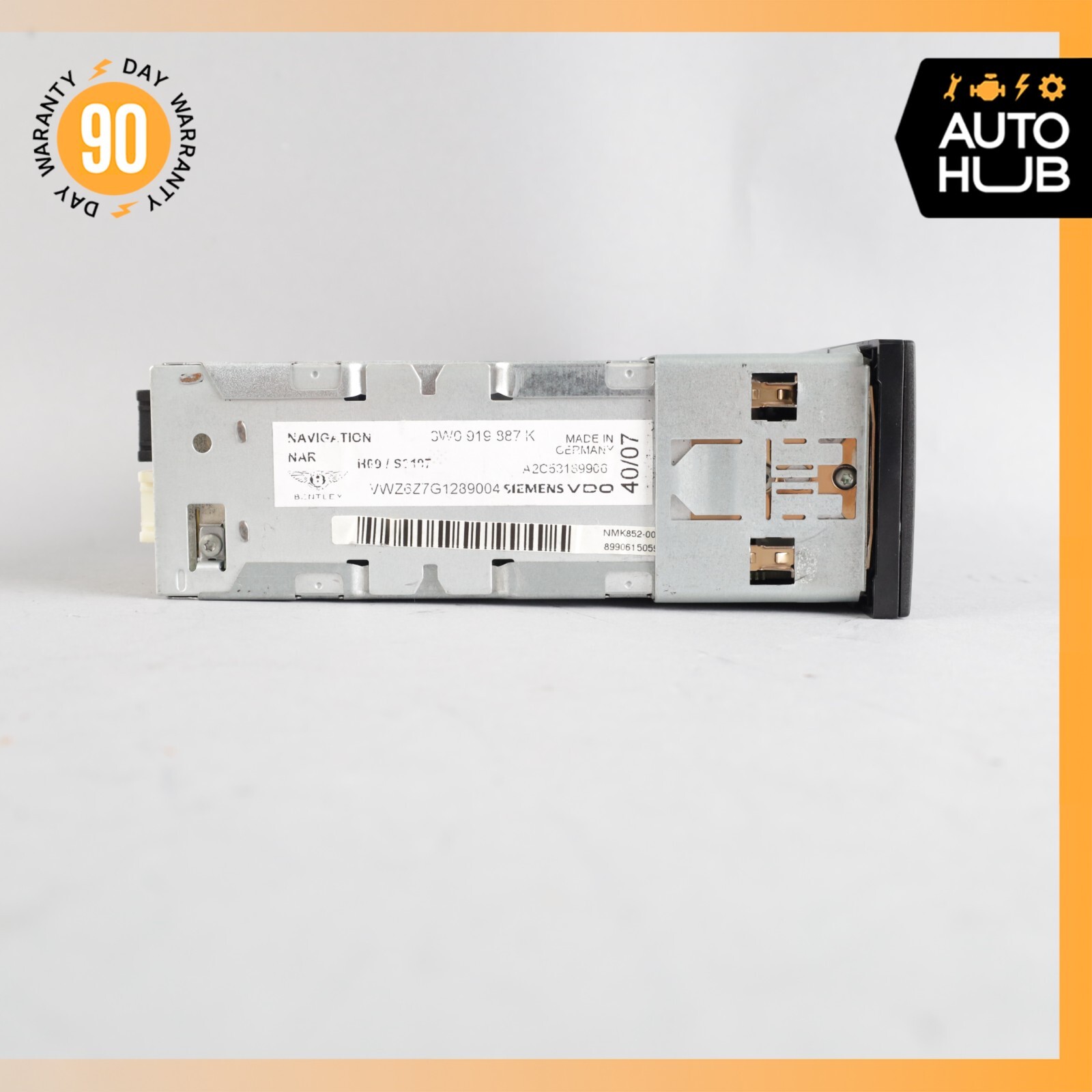 07-10 Bentley Continental GTC Flying Spur Navigation CD Disc Player GPS OEM 46k