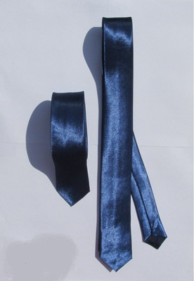 TigerTie Cravatta Stretta Uomo Nero Opaco - Sottile Larghezza 6 Cm - Colore Unita In Poliestere - Per Funerale, Matrimonio, Lavoro E Cerimonie - Lunghezza 150 Cm