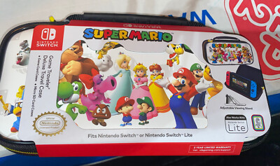 Nintendo Switch/Nintendo Lite Super Mario Travel Case- New