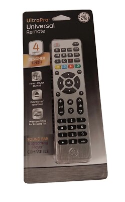 GE Ultra Pro 33709 4 Device Universal Remote Control NEW SEALED
