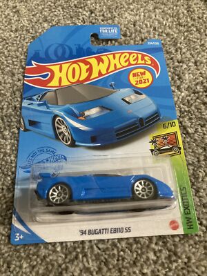 Hot Wheels 2021 Exotics '94 Bugatti EB110SS