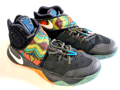 Nike Kyrie 2 BHM Men's Basketball Shoes, Sneakers, Black, Size 9.5