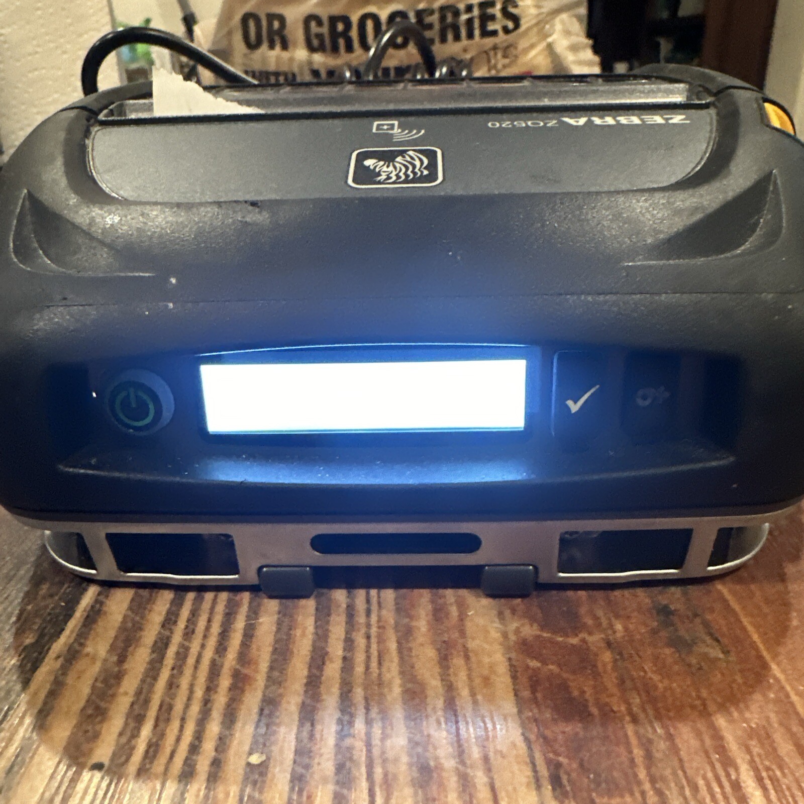 Zebra ZQ520 Mobile Thermal Label Printer, For Parts Or Repair Read eBay