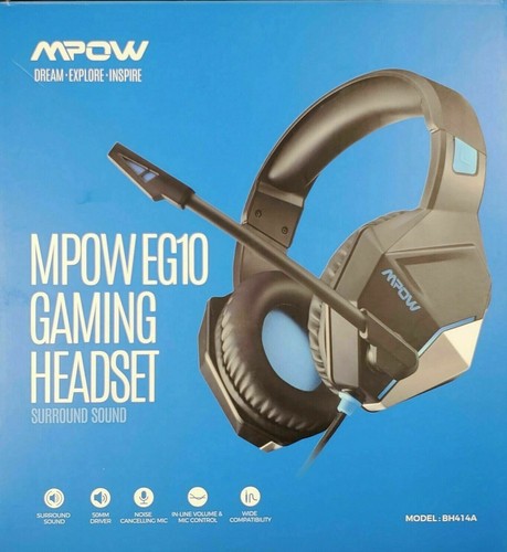 Mpow EG10 Gaming Headset 3.5mm USB Gaming Headphone Mic For PC Laptop Xbox  One | eBay